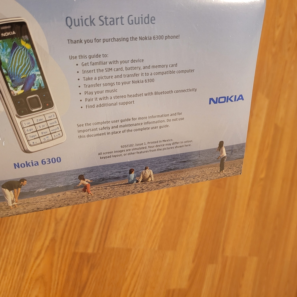 Nokia Quick Start Guide - Blue/White - Picture 3 of 5